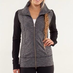 Lululemon Athletica Daily Yoga Zip Up.